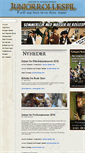 Mobile Screenshot of juniorrollespil.dk